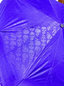 Paraguas gótico con mango de calavera, compacto y pequeño, estilo gótico para hombre, con protección UV.Paraguas gótico con mango de calavera, compacto y pequeño, estilo gótico para hombre, con protección UV. - Morado - Ver 9