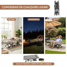 JM VAAL Camping Cots - 灰色 - 查看 5