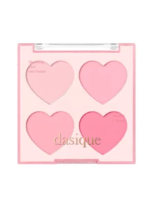 Dasique 四色哑光腮红盘，显色度高，持久不脱妆，打造自然光泽，轻盈透气，纯素配方，时尚彩妆品牌，圣诞假日必备单品 - #13 Sweet Heart - 查看 13