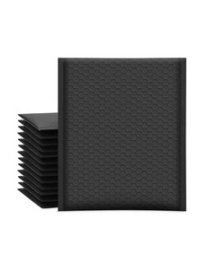 5/10/20/30/40/50个装黑色气泡信封，防水服装包装泡沫袋，哑光复合气泡信封，适用于小型企业，带衬垫信封，邮寄信封，包装袋，情人节邮寄用品 - 彩色 - 查看 11