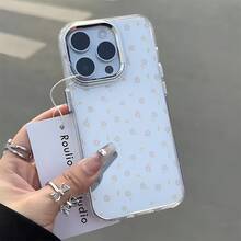 Bluebells on the edge of the clouds This stylish and comfortable large-hole IMD metal camera transparent soft phone case is perfect as a gift for friends, loved ones, or family. It is compatible with iPhone 17/X/XR/11/12/13/14/15/16, OPPO, , VIVO, , , and  models, including Plus, Pro, Max, and SE versions. It is an ideal gift for Christmas, Valentine's Day, and New Year's. - transparente - Ver 6