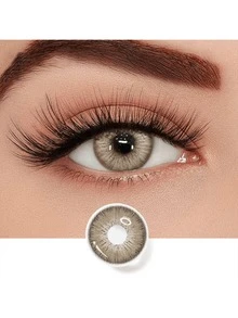 3D Contact Lens Touch Control Box Set, Tweezers Disassembly Tool, Portable Travel Accessories, Suitable For Daily Outdoor Use, Holiday Gifts, Halloween Role-Playing Special, Costume Party Equipment. - Màu be - Xem 3