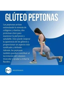Gluteo peptonas mesofrance 90 cápsulas - 90 caps - Ver 5
