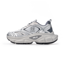 MLB Unisex Thick Sole Casual Sports Shoes 3ASHWD15N - Light Gray-50GRL - View 10