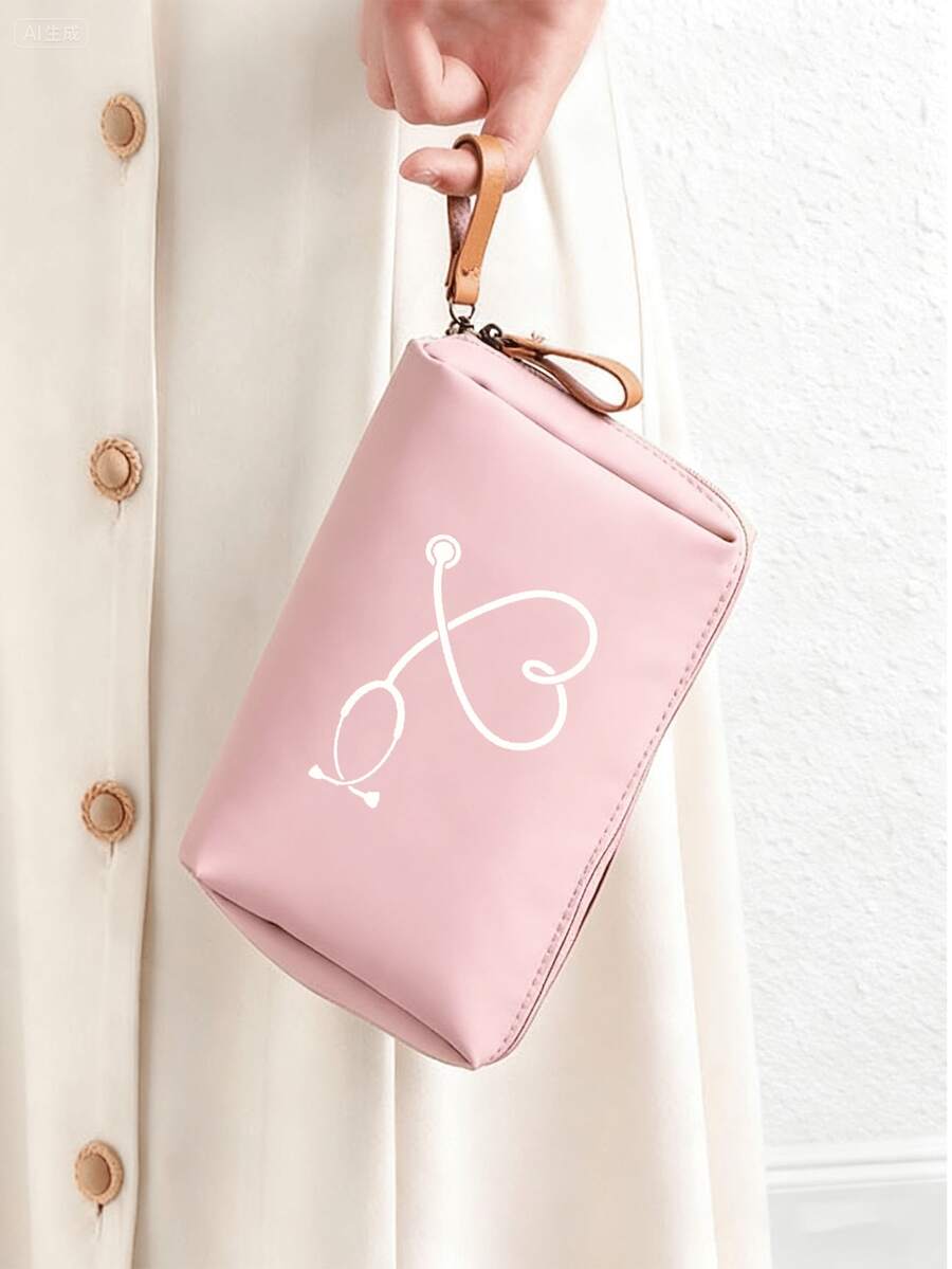 Portable Cosmetic Bag, Nordic Style, Multi-Functional Classification Design; Portable Medicine Bag, Compact Pill Organizer, Travel Medicine Organizer, Suitable For Daily Use/Outdoor/Travel; A Health Essential, Multi-Layer Waterproof Coating; Multi-Functional Digital Bag Pill Box Pill Case Pill Containers Hospital Bag First Aid Kit Medicine Storage Bag Travel Essential Cruise Essentials Holiday Essential - Multicolor - View 1