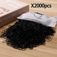 1000件套女士美发造型工具套装！这款精致的梳子套装包含内置编发器和一套方便的发圈。双面锯齿梳即使在洗完澡后也能轻松梳理长而凌乱的头发。内置编发器让您轻松打造美丽时尚的发型。 - 彩色 - 查看 15