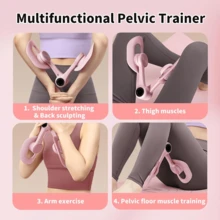 Therapeutic Grade Pelvic Floor & Thigh Master - Advanced Kegel Exerciser For Postpartum Muscle Restoration And Bladder Control Support. Professional Multifunctional Hip Trainer & Body Muscle Toner Recommended For Core Strengthening. Compact Home Workout Tool With Skin-Friendly Materials And Secure Grip. A Meaningful Wellness Gift For Mom To Support Her Physical Health Journey. Engineered To Correct Pelvic Alignment And Tone Inner Thighs With Consistent Daily Use. (1pc) - Bụi hồng - Xem 9