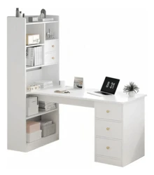 Escritorio para Computadora, Diseño Minimalista Moderno, Ideal para Oficina, Home Office, Fácil Armado, con Estructura Resistente