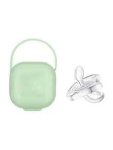 Silicone Baby Pacifier With Storage Box Set - Multicolor - View 7