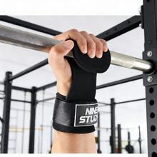 1 paire de gants de gym pour hommes et femmes, taille unique, antidérapants, à 2 couches épaisses, design ergonomique, couleur unie, tissu haute densité respirant et résistant à l'usure, protection amortissante de la paume, spécialisés pour le levage de puissance, les tractions, les entraînements à domicile, la boxe, le crossfit, l'haltérophilie - Multicolore - Voir 2