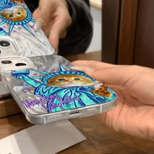 Funda Gatos creativos para celular con . Funda protectora estampada para Apple 17PROMAX,16 ,15, 14, 13 y Galaxy. Ligera, duradera y con un diseño elegante.MX2507MM Gatos creativos - MX2507MM - Ver 4