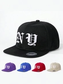 1pc Adjustable NY Embroidery Camo Baseball Cap, Outdoor Sun Protection Casual Hat For Spring/Autumn Traveling, Beach, Y2K Style Unisex - Baseball Cap - View 11