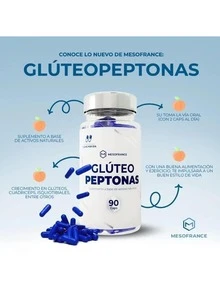 Gluteo peptonas mesofrance 90 cápsulas - 90 caps - Ver 3