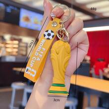 2026 US Mexico World Cup Mascot Keychain Pendant, US Canada Mexico Football Pendant, Fan Merchandise - 彩色 - 查看 5
