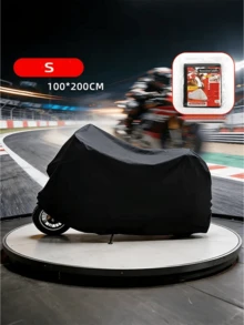 All-Season Motorcycle/Bicycle Single-Layer Rain Cover, Waterproof, UV Protection, Snow Protection, Dust Protection, Suitable For Motorcycles And Bicycles - Multicolor - View 19