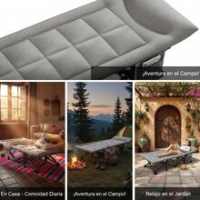 JM VAAL Camping Cots - 灰色 - 查看 6