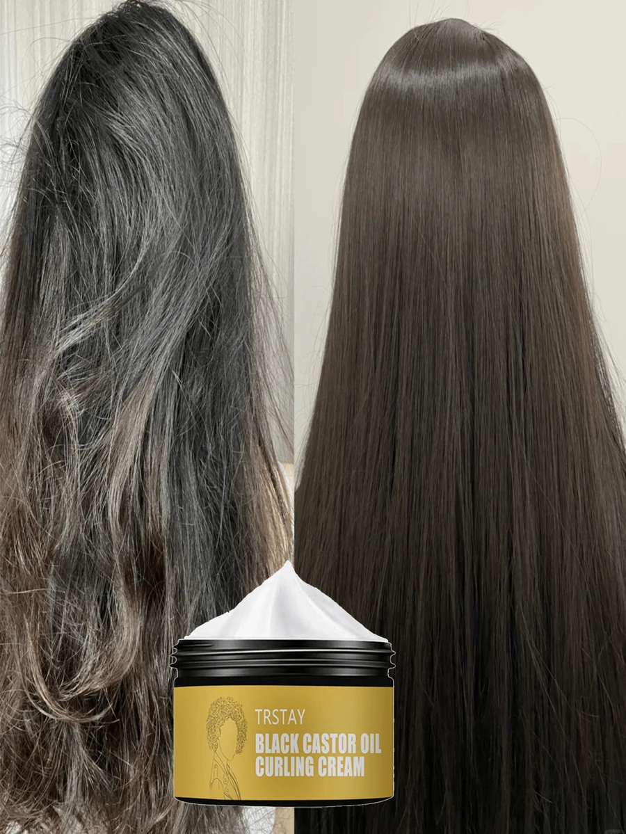 TRSTAY Hair Moisturizing Cream, Alcohol Free And Essence Free, Mild And Non Irritating, Suitable For All Hair - 彩色 - 查看 1