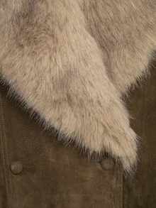 Seelio Autumn/Winter New Women's Fashionable, Simple, And Relaxed Jacket Spring - Grayish Brown - View 9