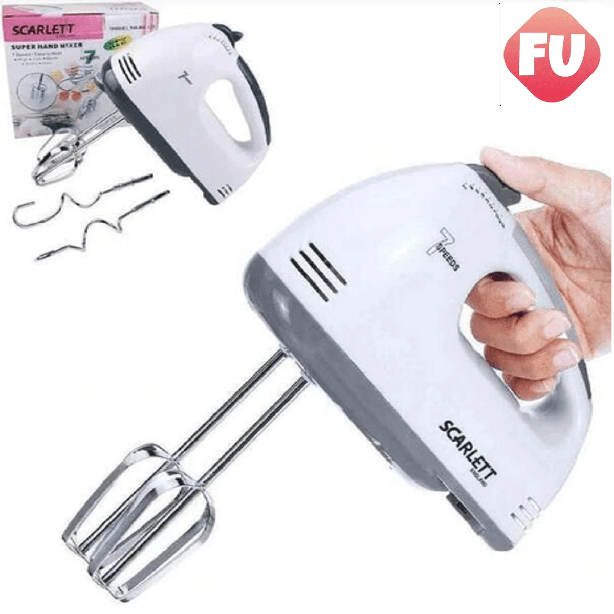 180W Electric Stirrer Cream Frother - Multicolor - View 1