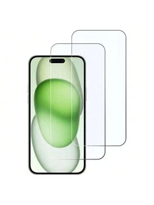 Tempered Glass Screen Protector Compatible With IPhone 6/7/8/X/XS/XR/11/12/13/14/15/16 Pro Max Plus Mini, Full Coverage, Waterproof, Shockproof, Anti-Scratch, Anti-Fingerprint