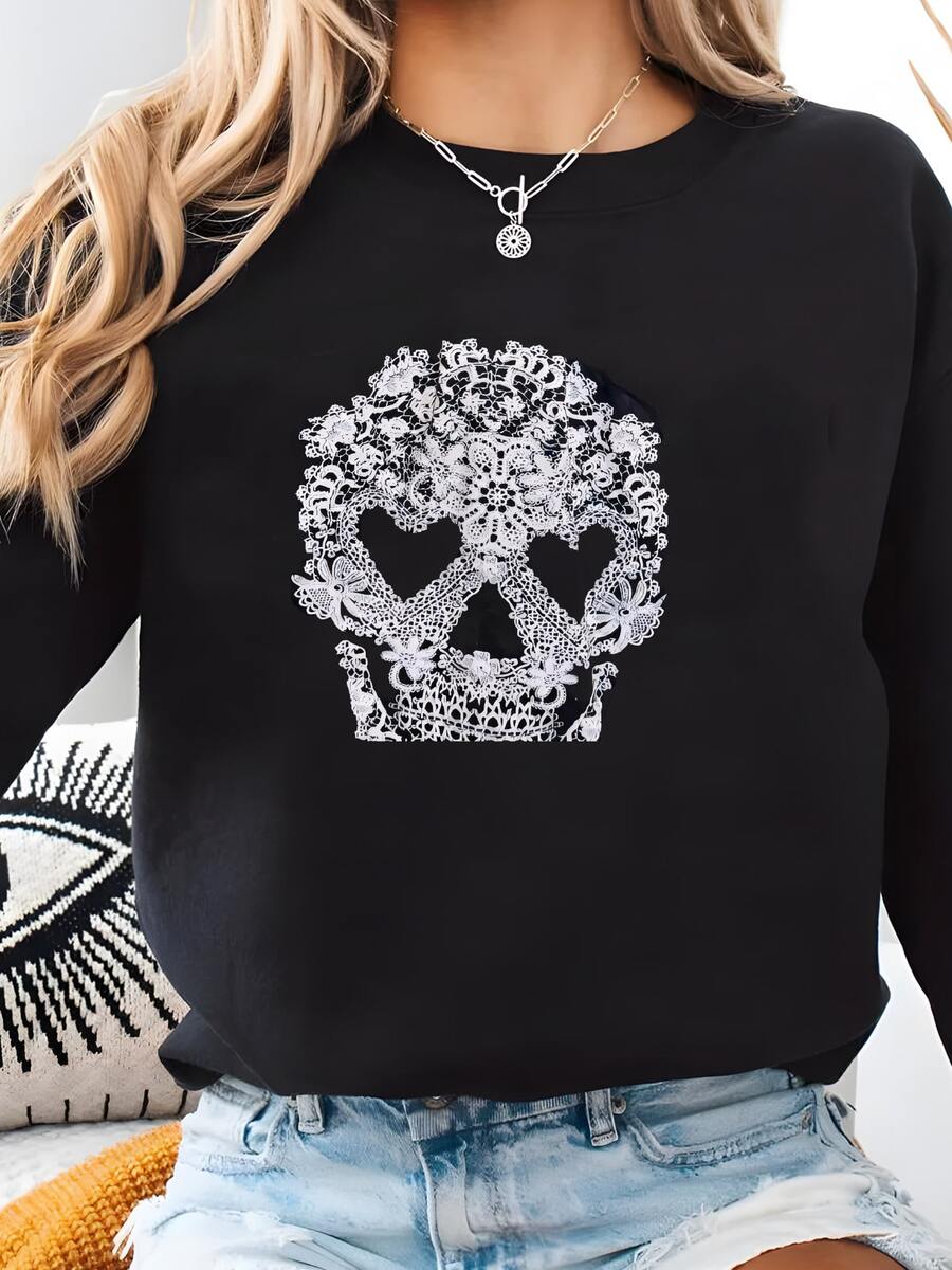 Ooak Camisa De Flanela Reciclada - Sudadera - Negro - Ver 1