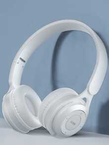 无线耳机，支持无线/有线连接，TF卡多模式，佩戴舒适，带麦克风，HiFi立体声，可折叠轻巧，低音浑厚，适用于家庭、办公室、手机和电脑。