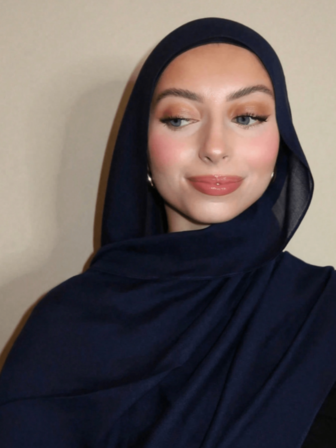 1 pieza Chal/Pañuelo de mujer de 180*85cm de fibra de viscosa de unicolor, transpirable y suave de modal, adecuado para abayas, para todas las estaciones