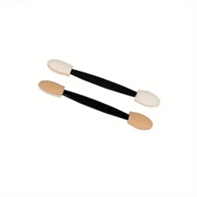 200pcs Dual-Ended Eyeshadow Brushes, Double-Sided Sponge Eyeliner Brushes, Makeup Brush Tools - Multicolor - View 10