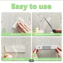 1 Roll High Strength Double-Sided Transparent Tape, Washable & Reusable Nano Double-Sided Tape, No Residue Removable Adhesive, Suitable For Household Cleaning, Thickness 1mm - Volume 1 - View 5