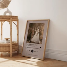 Póster de música personalizado - Regalo personalizado con foto para amantes de la música - Multicolor - Ver 3