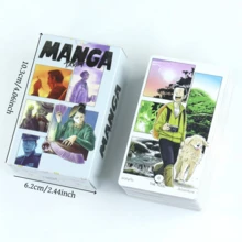 一套神秘卡通风格塔罗牌，适合占卜和收藏，占卜卡牌，神谕卡，神秘动漫塔罗牌，卡牌游戏 - 彩色 - 查看 8