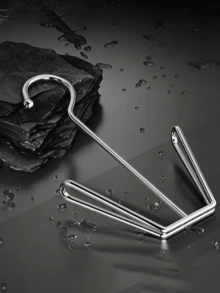 1/6pcs Stainless Steel Shoe Rack, Stainless Steel Shoe Organizer, Shoe Display Hanging Hooks Shoe Rack