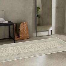 1 pieza Alfombra/Alfombra/Alfombra de área/Alfombra de baño/Alfombra de puerta/Tapete de pasillo con patrón geométrico marroquí vintage, adecuado para baño, cocina, entrada, pasillo, mesita de noche, sala de estar, dormitorio, suave y lavable en todas las estaciones - Multicolor - Ver 7