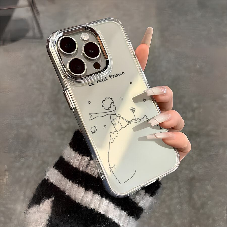 Esta funda con diseño de Príncipe Tierra es compatible con varios modelos de teléfono, como OPPO Reno 16E/15/14/13/12/11/PRO/PLUS/PROMAX/MINI, S/A/M/NOTE, S/G/EDGE/E, Transition Spark/HANTOM/CAMON/INFINIX, Honor 400/PLAY/X/Y, OPPO Reno/A/F, OPPO Reno 14/Redmi/POCO/NOTE, etc. Transparente, sencilla, elegante y duradera, está hecha de TPU. Es ideal para celebraciones como San Valentín, Halloween y Navidad, ideal para uso personal o como regalo. - transparente - Ver 1