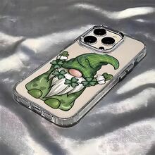 Esta funda con estampado de trébol es compatible con diversos modelos de teléfono, como OPPO Reno 16E/15/14/13/12/11/PRO/PLUS/PROMAX/MINI, S/A/M/NOTE, S/G/EDGE/E, Transition Spark/HANTOM/CAMON/INFINIX, Honor 400/PLAY/X/Y, OPPO Reno/A/F, OPPO Reno 14/Redmi/POCO/NOTE, etc. Transparente, sencilla, elegante y duradera, está hecha de TPU. Es ideal para celebraciones como San Valentín, Halloween y Navidad, y es ideal para uso personal o como regalo. - transparente - Ver 2