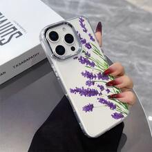 Esta funda con estampado floral morado es compatible con diversos modelos de teléfono, como OPPO Reno 16E/15/14/13/12/11/PRO/PLUS/PROMAX/MINI, S/A/M/NOTE, S/G/EDGE/E, Transition Spark/HANTOM/CAMON/INFINIX, Honor 400/PLAY/X/Y, OPPO Reno/A/F, OPPO Reno 14/Redmi/POCO/NOTE, etc. Transparente, sencilla, elegante y duradera, está hecha de TPU. Es ideal para celebraciones como San Valentín, Halloween y Navidad, y es ideal para uso personal o como regalo. - transparente - Ver 5