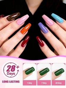 Bộ bột acrylic 6/24 màu, Hồng Y2K, Màu da, Trắng, Đen, Tím, Bột acrylic làm móng chuyên nghiệp dùng để nối móng, tạo hình móng, không cần đèn khò, 10g/gói. - Nhiều màu - Xem 7
