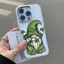 Esta funda con estampado de trébol es compatible con diversos modelos de teléfono, como OPPO Reno 16E/15/14/13/12/11/PRO/PLUS/PROMAX/MINI, S/A/M/NOTE, S/G/EDGE/E, Transition Spark/HANTOM/CAMON/INFINIX, Honor 400/PLAY/X/Y, OPPO Reno/A/F, OPPO Reno 14/Redmi/POCO/NOTE, etc. Transparente, sencilla, elegante y duradera, está hecha de TPU. Es ideal para celebraciones como San Valentín, Halloween y Navidad, y es ideal para uso personal o como regalo. - transparente - Ver 6