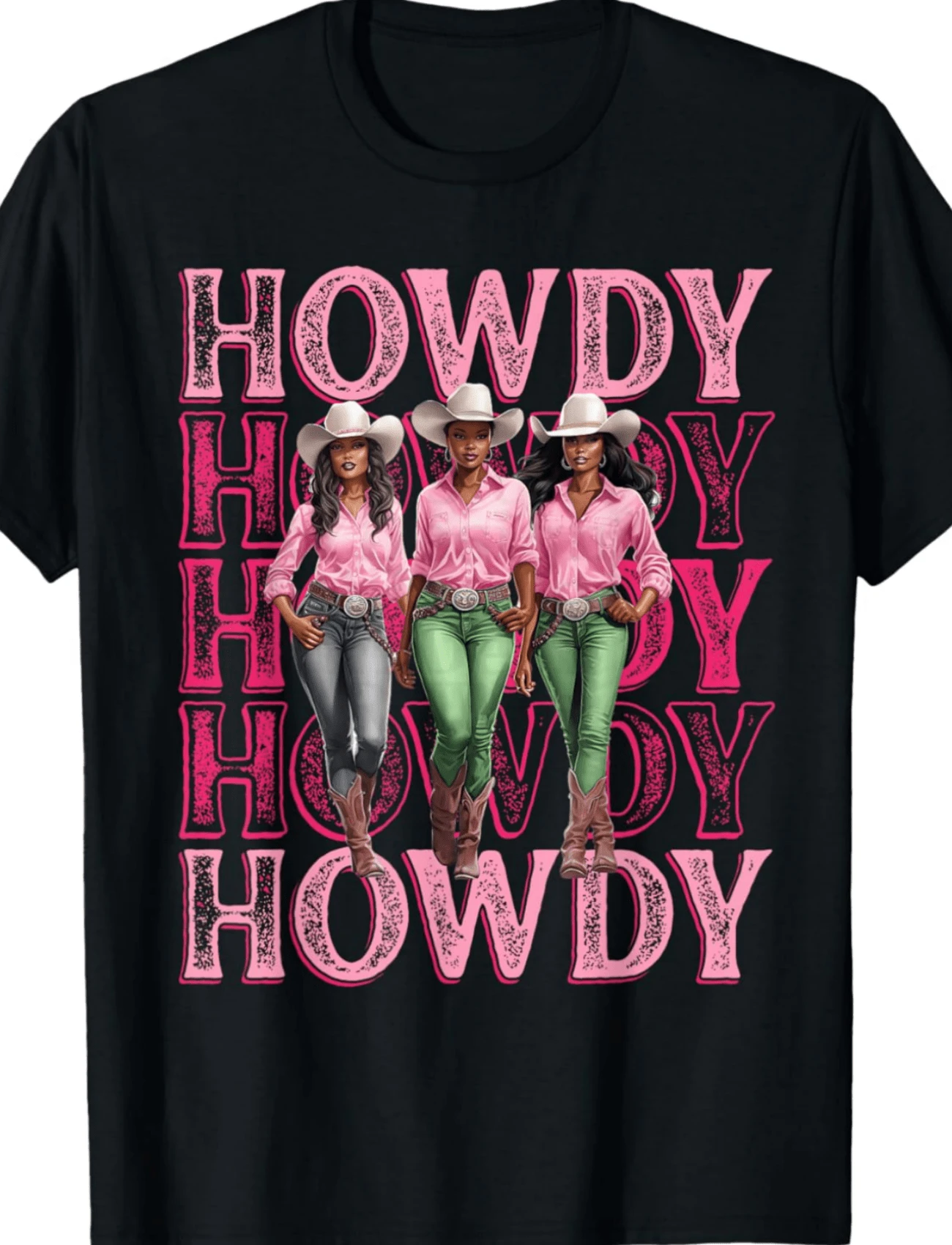Women T-Shirts - Black - View 1