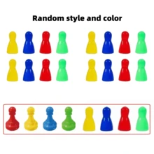 1 Set Travel Version Flying Chess Game, New 9.5" Foldable Rubber Chessboard, Includes 16 Chess Pieces And 1 Dice, Suitable For Classic Portable Strategy Game, Family Learning, Boys' Toys, Games, Board Games, Christmas Gifts, Boys' Christmas Gifts, Party Favor Fillers, New Year Gifts, Game Gifts, Gaming Supplies - Multicolor - View 13