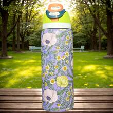 Owl'aa 32oz Limited Edition Water Bottle, Sports Water Bottle, Leak-Proof Design With Pop-Up Lid, Available In Multiple Colors, Designed For Water Enthusiasts, Perfect For Fitness, Running, School, And Holiday Gifts, A Stylish New Water Bottle For Her. - 紫色 - 查看 3