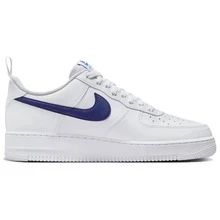 Nike Air Force 1 Low White Light Photo Blue Deep Royal Blue Men's HF3836-100 - Blue and White - View 2