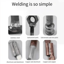 1pc Multi-Functional Soldering Iron-Free Solder Wire Welding Tool, Stainless Steel Soldering Assist Device - Silver - View 6