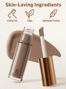 Thỏi tạo khối và bronzer dạng lỏng FV với lớp nền tự nhiên, công thức dưỡng ẩm dễ tán, lâu trôi, trang điểm tạo khối dạng kem cho da trung bình, thuần chay và không thử nghiệm trên động vật. Bộ đôi tạo khối dạng lỏng không nhờn, lâu trôi, độ lên màu cao, tạo khối tự nhiên, bronzer nhẹ, màu nâu. Thương hiệu trang điểm làm đẹp, mỹ phẩm trang điểm mặt dành cho phụ nữ và bé gái, hoàn hảo cho mùa đông, lý tưởng cho phong cách Y2K, thời trang sành điệu, thích hợp làm quà sinh nhật, dự tiệc, màu sắc đẹp nhất. - Màu nâu xám lạnh - Xem 5