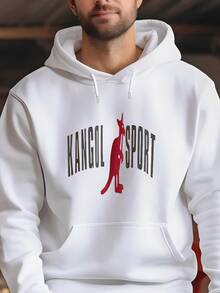 Mens Pick!! Vintage Kangol Sports Crewneck Sweatshirt Kangol Sweater Kangol Sports  Big Logo Crewneck Sweatshirt Size L Hoodie - 白色 - 查看 2