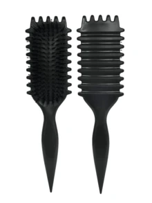 Hair Brushes-EU+UK Curling Hair Brush, Curl Define Brush, Suitable For Styling, Shaping And Setting Curly Hair, For Both Men And Women, Can Be Used On Dry Or Wet Hair - Multicolor - View 15