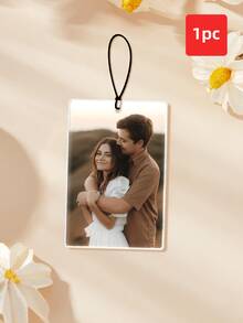 1-4 buc Pandantiv acrilic personalizat - Decorațiune personalizată pentru oglinda retrovizoare auto cu fotografie, Ornament acrilic dreptunghiular suspendat cu frânghie neagră, Decor auto interior și exterior, Cadou acrilic colorat de înaltă calitate pentru cupluri, Perfect pentru iubit, iubită, îndrăgostiți, familie, prieteni, Ideal pentru Ziua Îndrăgostiților, Zi de naștere, Aniversare, Logodnă, Comemorare nuntă - Multicolor - Vizualizare 14