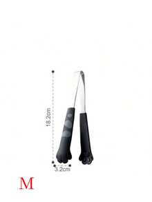 Japanese Cat Paw Shaped Food Clip, Cute Cartoon Cooking Tongs, Stainless Steel BBQ Clip, Sandwich Baking Clip, Kitchen Tool, Kitchen Pliers, Tableware, Kitchen Accessories, Kitchen Supplies - Medium - View 18