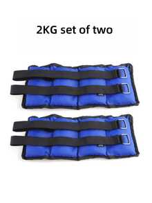 2pcs Ankle/Wrist Weights, Fitness Sand Bags, Running & Dancing Training, Invisible Leg Weights, Unisex
