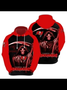 Tampa Bay Bucc-Aneers Hot  Pullover 3D Printed Hoodie For Men - phong cách - Xem 2
